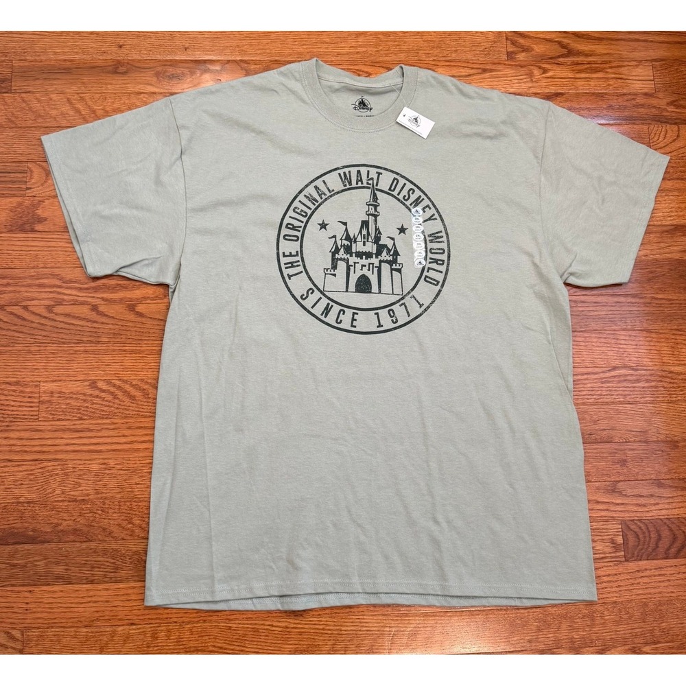 Disney Parks Walt Disney World Tee Shirt T-Shirt Mens 2XL Castle Graphic